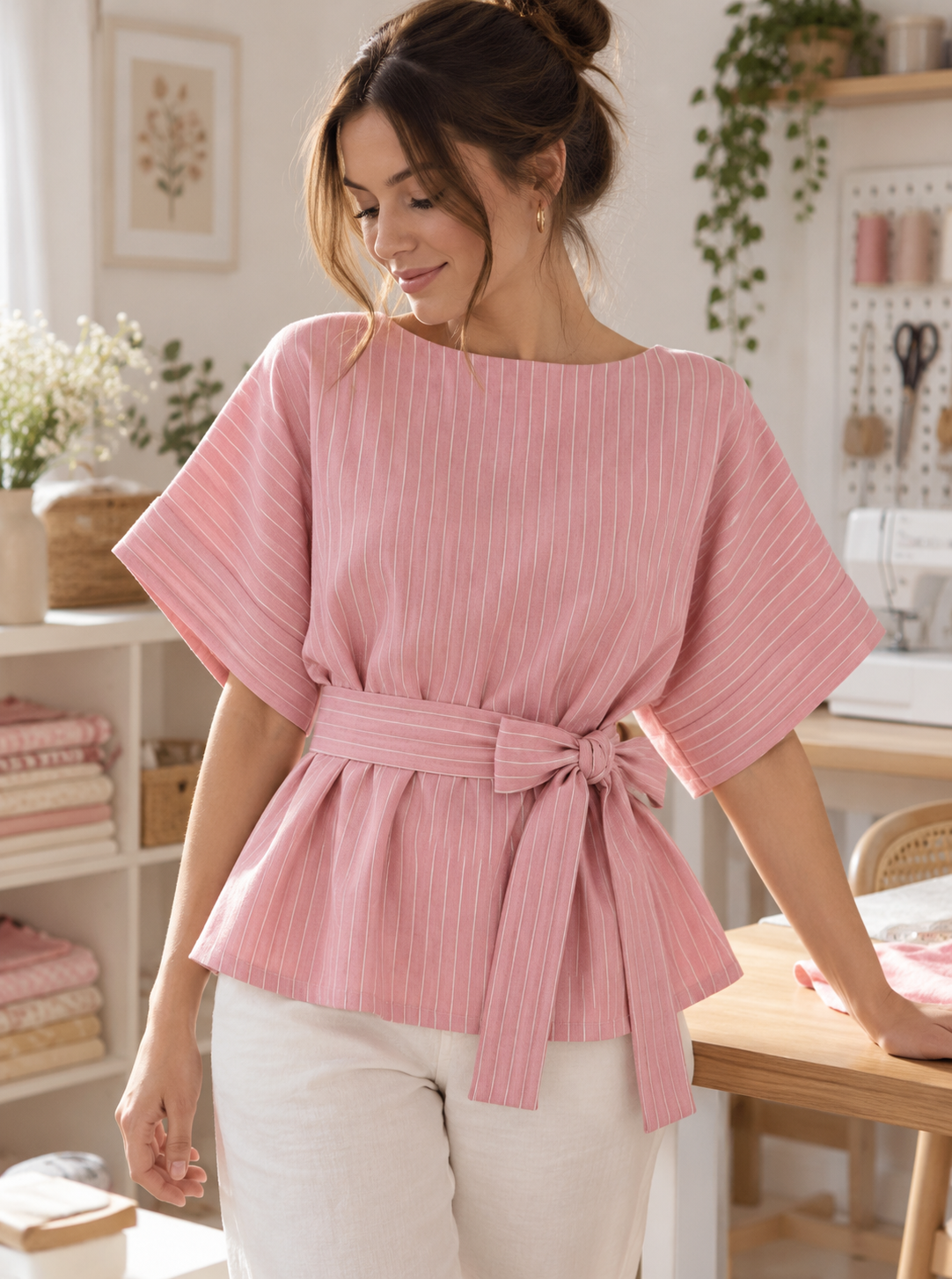 Inspiración de costura para confeccionar una blusa japonesa